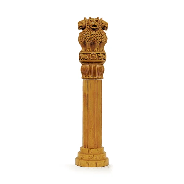 Wooden Ashoka Pillar